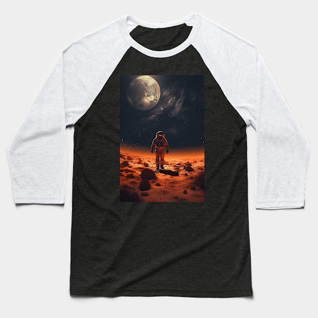 Lost in Space Baseball T-Shirt by LostDevil